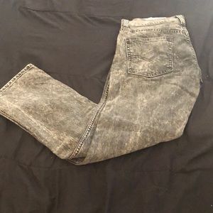 Levi’s Black stone wash jeans